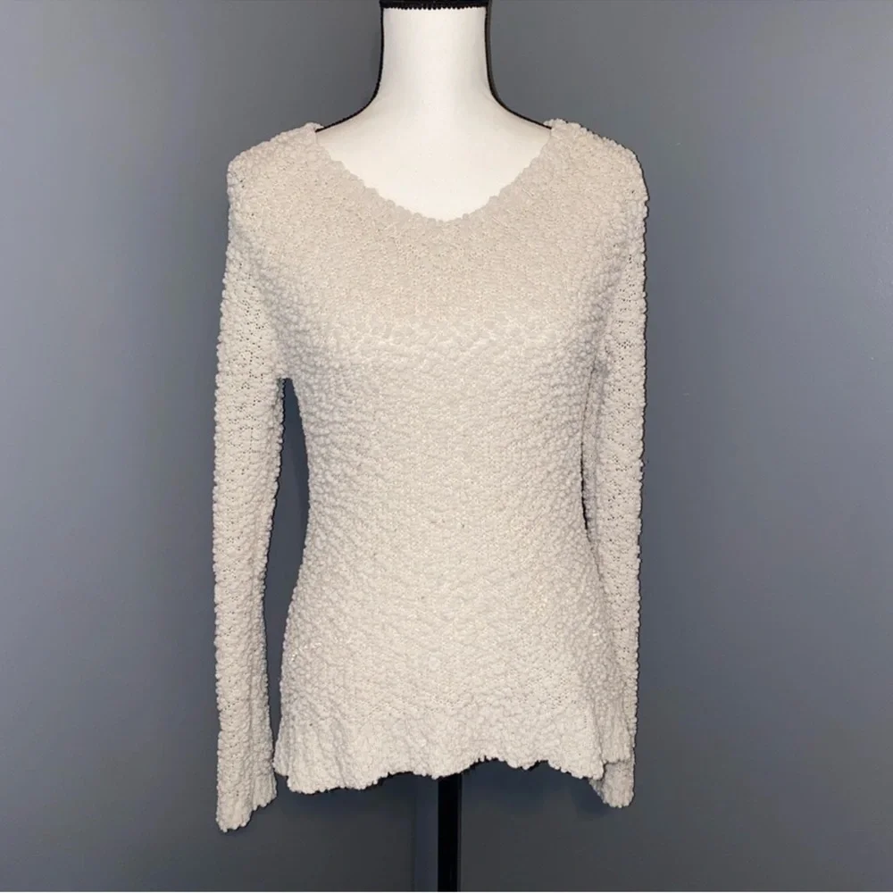 Cream sweater